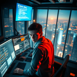 Mongobleed: Data Dystopia - Text-based game