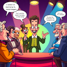 Whose Hello Is It Anyway? - Text-based game