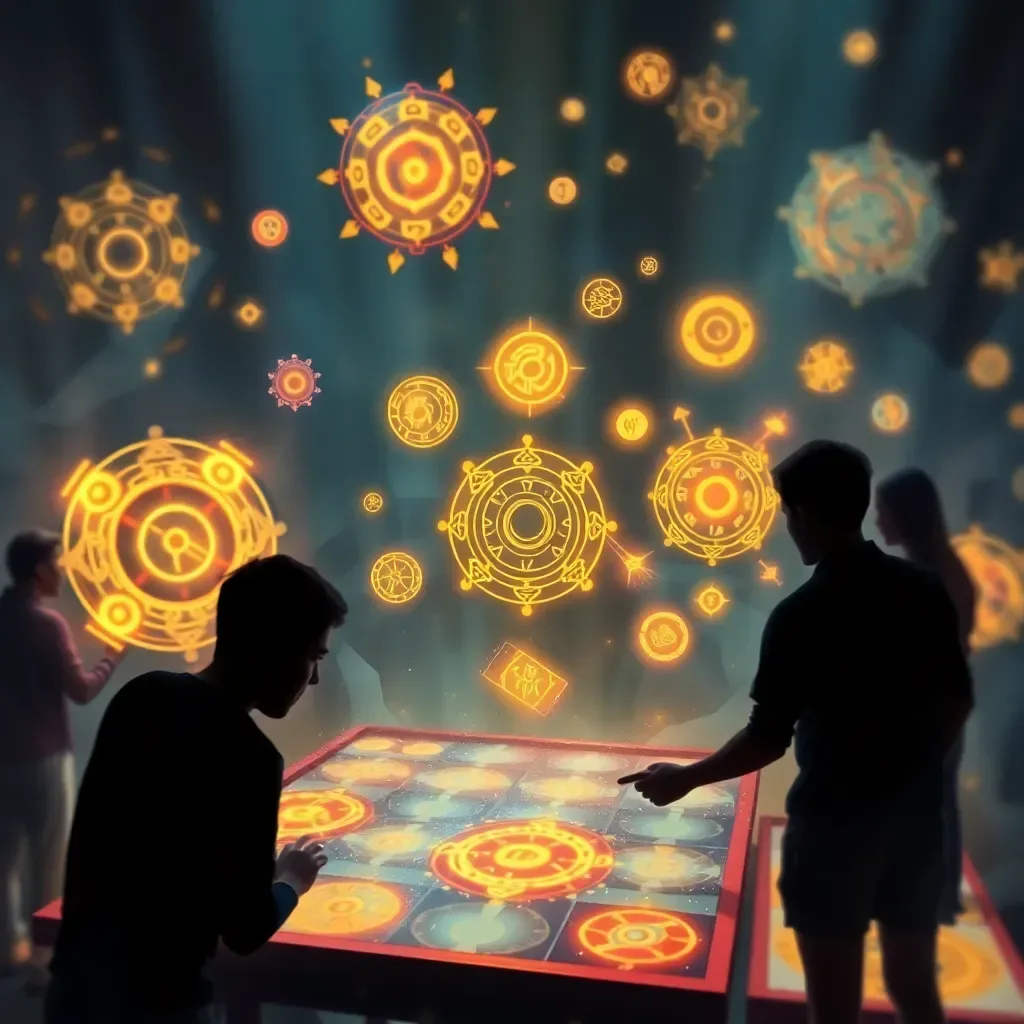 Spinning Glyphs