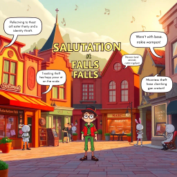 Whose Hello Is It Anyway? - Text-based game