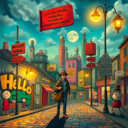 Whose Hello is it Anyway? - Text-based game