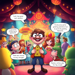 Whose Hello Is It Anyway? - Text-based game