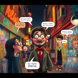 Whose Hello Is It Anyway? - Text-based game