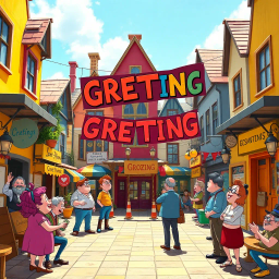 Whose Hello is it Anyway? - Text-based game