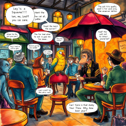 Whose Hello Is It Anyway? - Text-based game