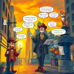 Whose Hello Is It Anyway? - Text-based game