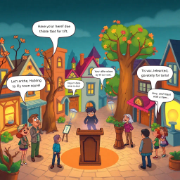 Whose Hello Is It Anyway? - Text-based game