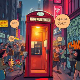 Whose Hello Is It Anyway? - Text-based game