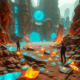 Data Shards: The Glass Chronicles - Text-based game