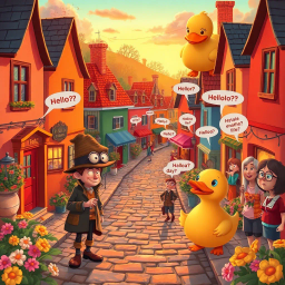 Whose Hello? - Text-based game