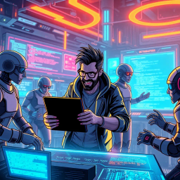 Code Duel: The Review Revolution - Text-based game