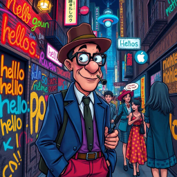 Whose Hello Is It Anyway? - Text-based game