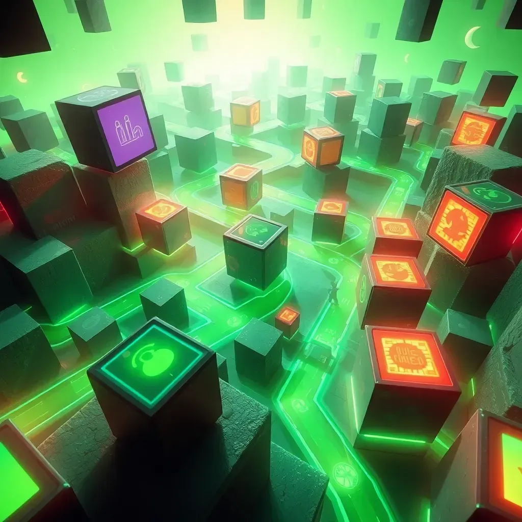 Spinning Cube Adventure
