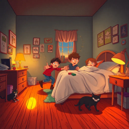 Sisterly Shenanigans - Text-based game