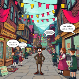 Whose Hello is it Anyway? - Text-based game