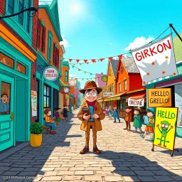 Whose Hello? - Text-based game
