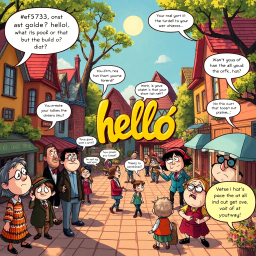 Whose Hello Is It Anyway? - Text-based game