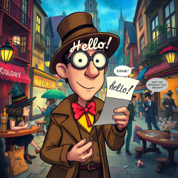 Whose Hello? - Text-based game