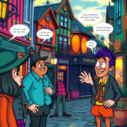 Whose Hello Is It Anyway? - Text-based game