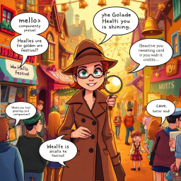 Whose Hello? - Text-based game