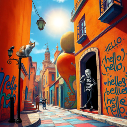 Whose Hello is it Anyway? - Text-based game