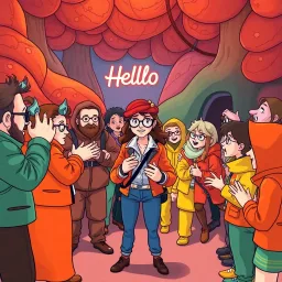 Whose Hello Is It Anyway? - Text-based game