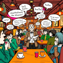 Whose Hello Is It Anyway? - Text-based game