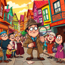 Whodunit: The Hello Game - Text-based game