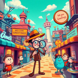 Whose Hello Is It Anyway? - Text-based game