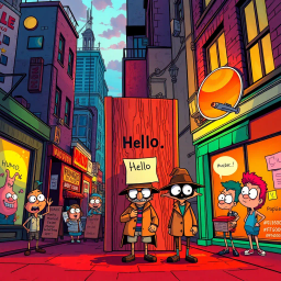 Whose Hello? - Text-based game