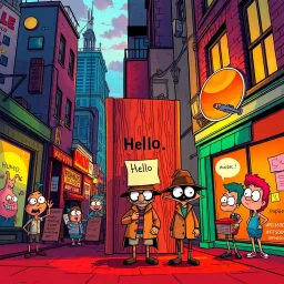 Whose Hello? - Text-based game