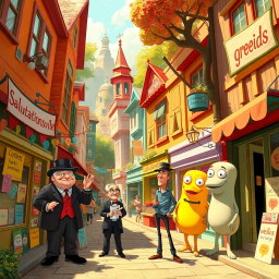 Whose Hello Is It Anyway? - Text-based game