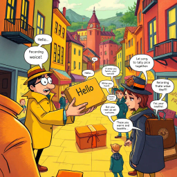 Whose Hello? - Text-based game