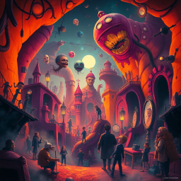 Whose Nightmare Is It Anyway? - Text-based game