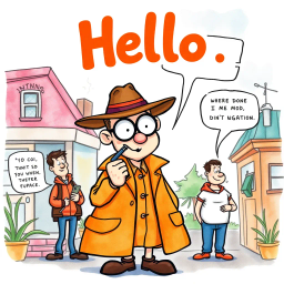 Whose Hello? - Text-based game