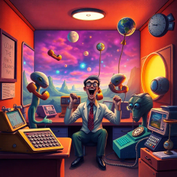 Hello, Who's There? - Text-based game