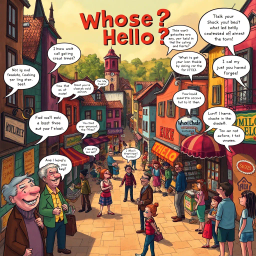Whose Hello? - Text-based game