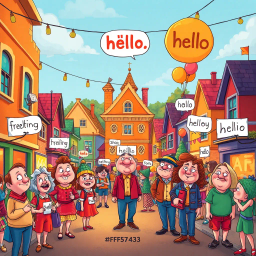 Whose Hello? - Text-based game