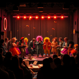 Comedy-Tragedy text games