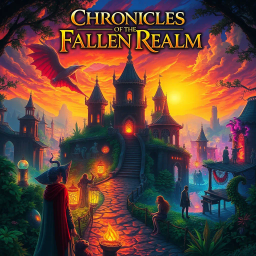 Chronicles of the Fallen Realm - Text-based game