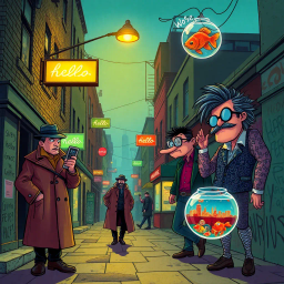 Whose Hello? - Text-based game