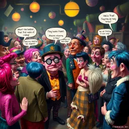 Whose Hello Is It Anyway? - Text-based game