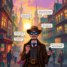 Whose Hello? - Text-based game