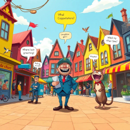 Hello, Whose Hello is it Anyway? - Text-based game