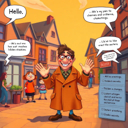 Whose Hello Is It Anyway? - Text-based game