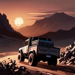 Kei Truck Adventure - Text-based game