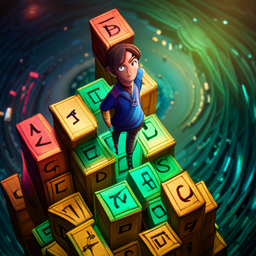 Spinning Letters Adventure - Text-based game