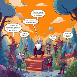 Whose Prophecy is it Anyway? - Text-based game