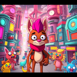 Fur-Nomenon: The Sniff Chronicles - Text-based game