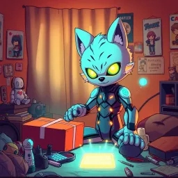 Fur-nomenal Delivery - Text-based game